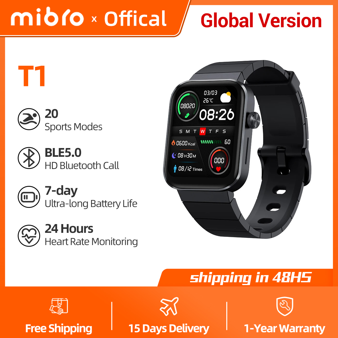 Nutrition Gym - Mibro Watch T1 Global Version 1.6Inch